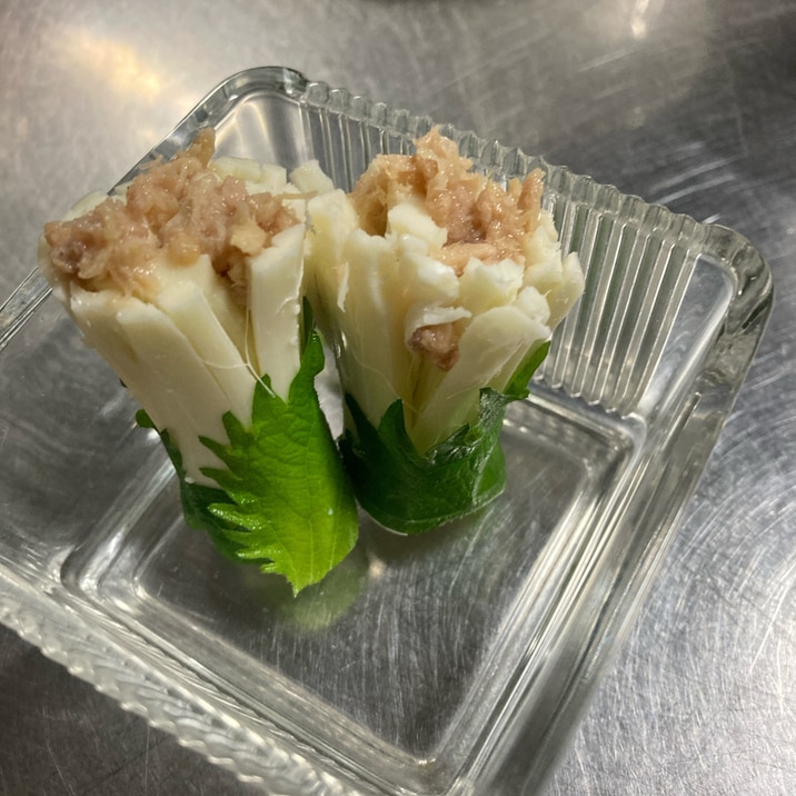 国産さけるチーズでおつまみ一品
